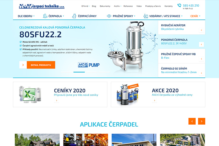 Nahled K+H Čerpací technika